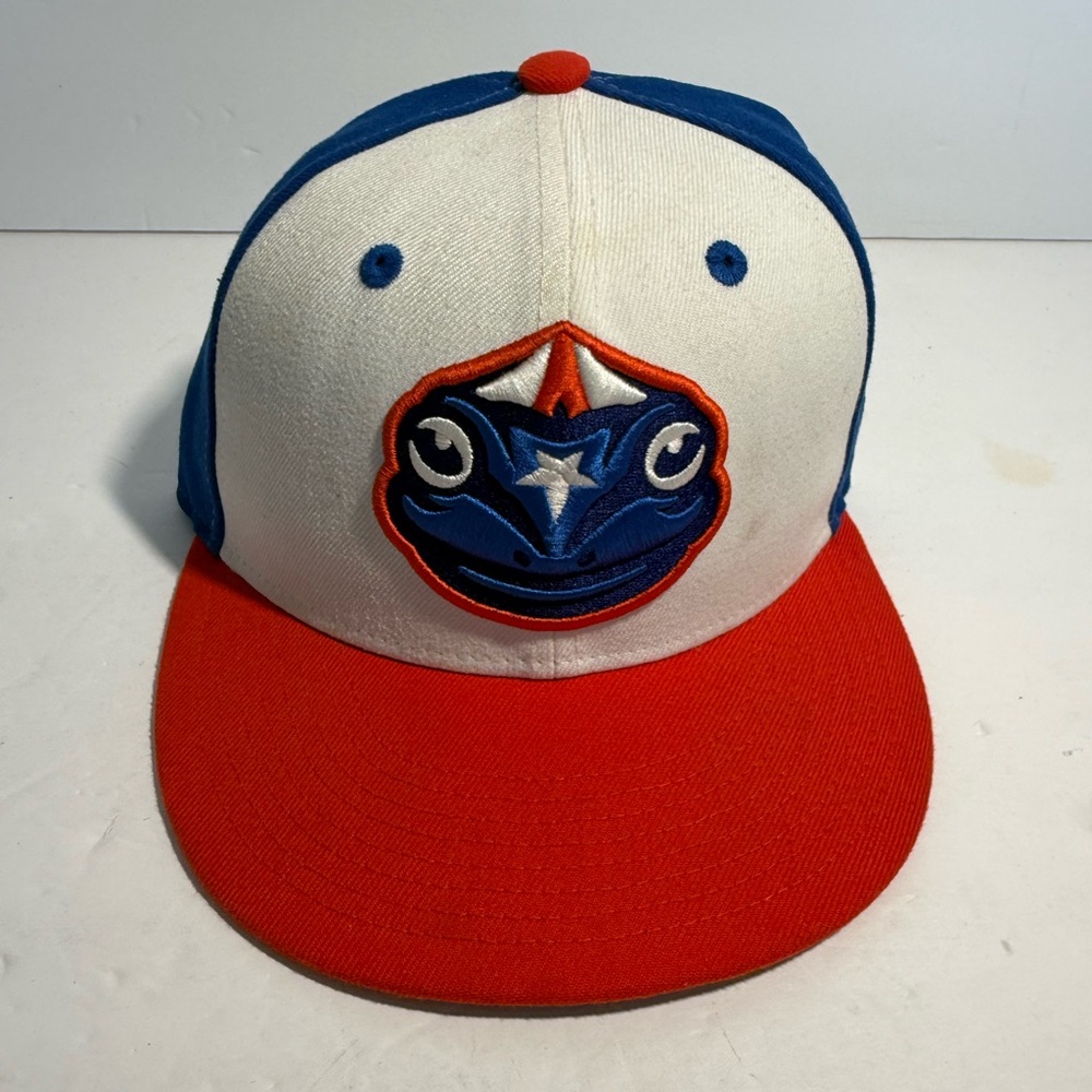 Florida Fire Frogs New ERA 59 Fifty MiLB Corquis De Hat Copa De Diversion 6 7/8